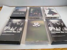 Fleetwood Mac,Stevie Nicks Christine McVie. Lot Cassette Tape Live 1 & 2 Plus  picture