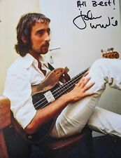 JOHN McVIE (Fleetwood Mac) Signed/Autographed 8x10 Photograph picture