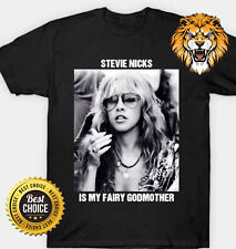 Rock Stevie- Nicks Is My Fairy Godmother Lover Shirt S-3XL Q7966 picture
