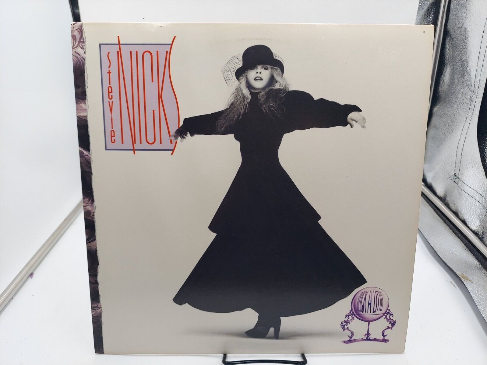 Stevie Nicks Rock A Little LP Record 1985 1st Press Ultrasonic Clean EX cVG+