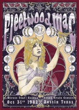 1982 FLEETWOOD MAC CONCERT POSTER WALL ART PRINT STEVIE NICKS SIZE 11X17 INCH picture
