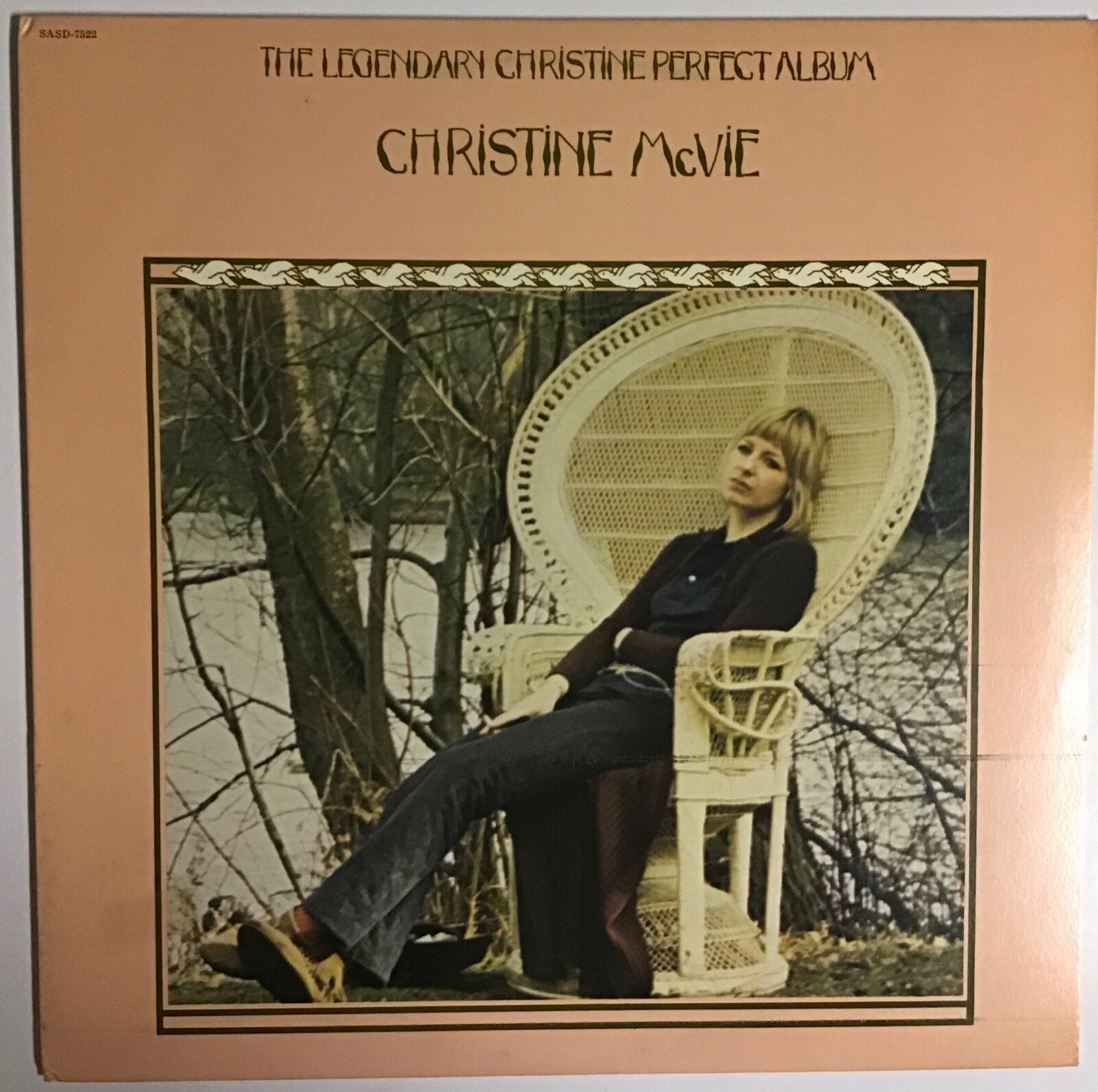 Christine McVie-The Legendary Christine Perfect 1976 Sire SASD7522 Vinyl (PROMO) Christine McVie-The Legendary Christine Perfect 1976 Sire SASD7522 Vinyl (PROMO)