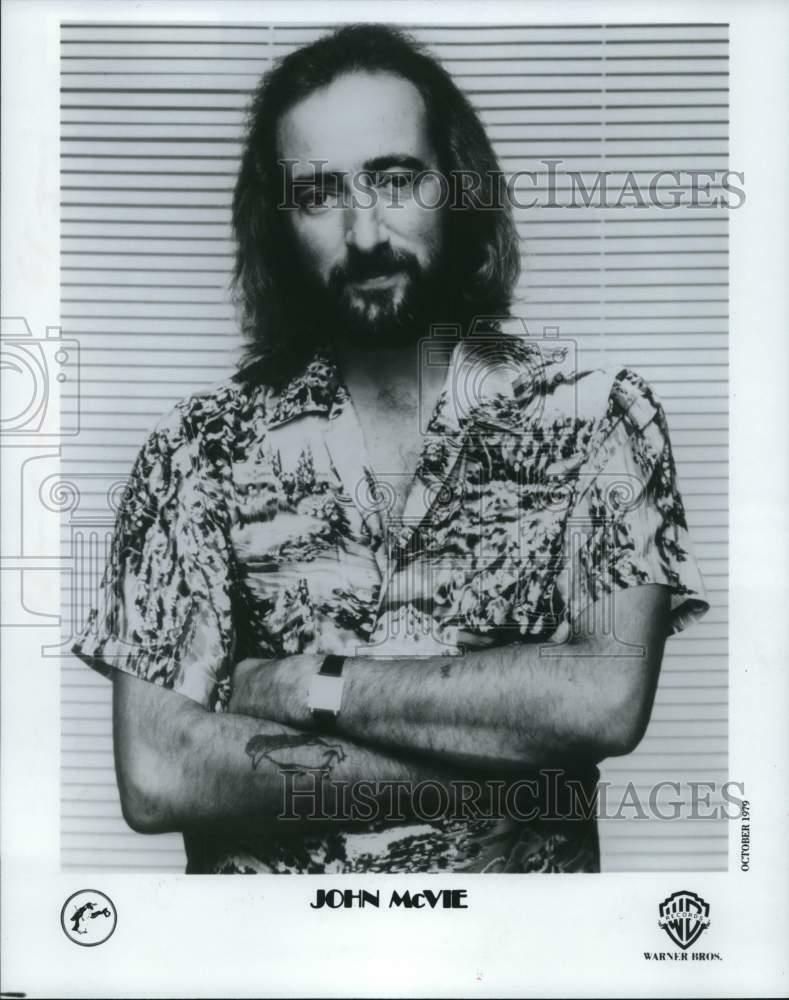 1979 Press Photo Pop musician John McVie. - hcp83677