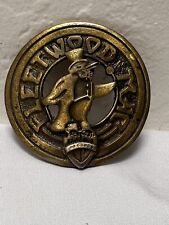 Extremely rare 1977 first edition Fleetwood Mac Brass Belt Buckle. picture