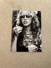 Stevie Nicks Fleetwood Mac signed autographed photo coa 6x8 inch picture