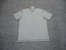 Peter Millar Polo Shirt Mens Extra Large Green Summer Comfort Stripe Preppy Golf picture