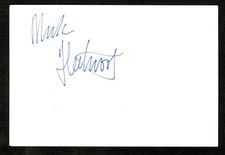 Mick Fleetwood Signed Autographed 4x6 Card BAS Beckett Cert Fleetwood Mac picture