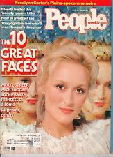 1984 People April 30 - Meryl Streep; Iman; Jaclyn Smith; Mick Jagger; C McVie picture