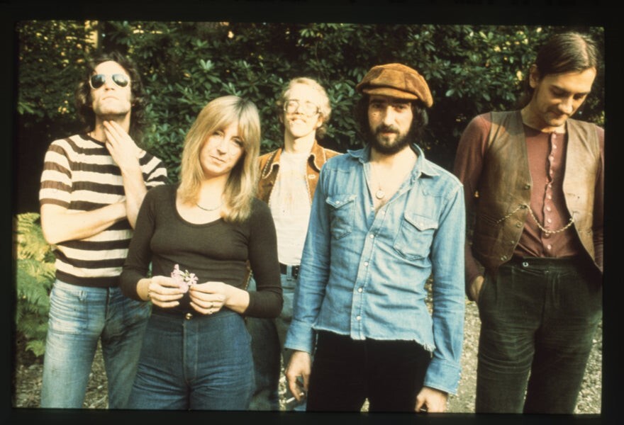 Fleetwood Mac Christine John McVie Band Portrait Photo Agency 35mm Transparency