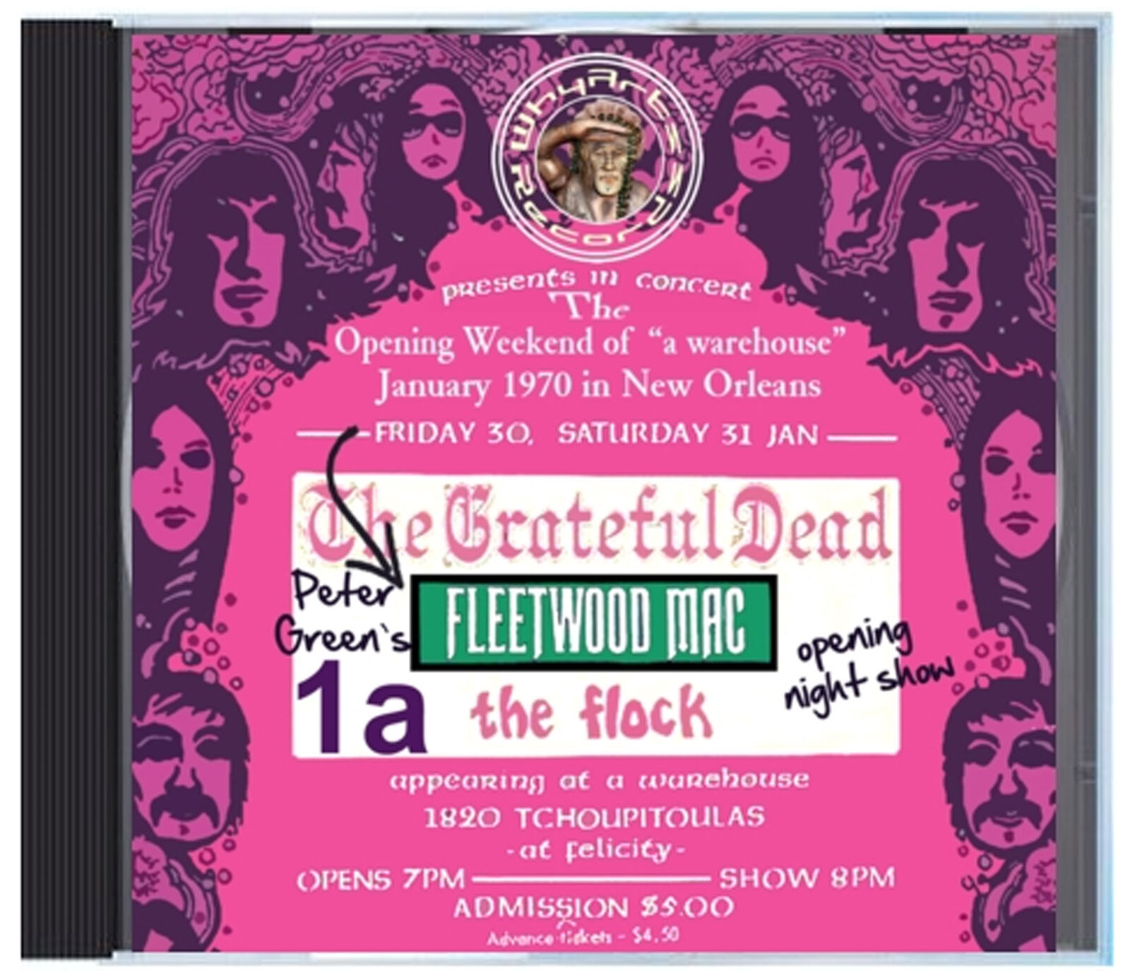 PETER GREEN'S FLEETWOOD MAC 1a, opening night, Jan 30 1970, on CD PETER GREEN'S FLEETWOOD MAC 1a, opening night, Jan 30 1970, on CD