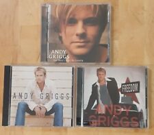 Lot Of Three CDs By Andy Griggs: You Won't Ever Be Lonely, This I Gotta See picture