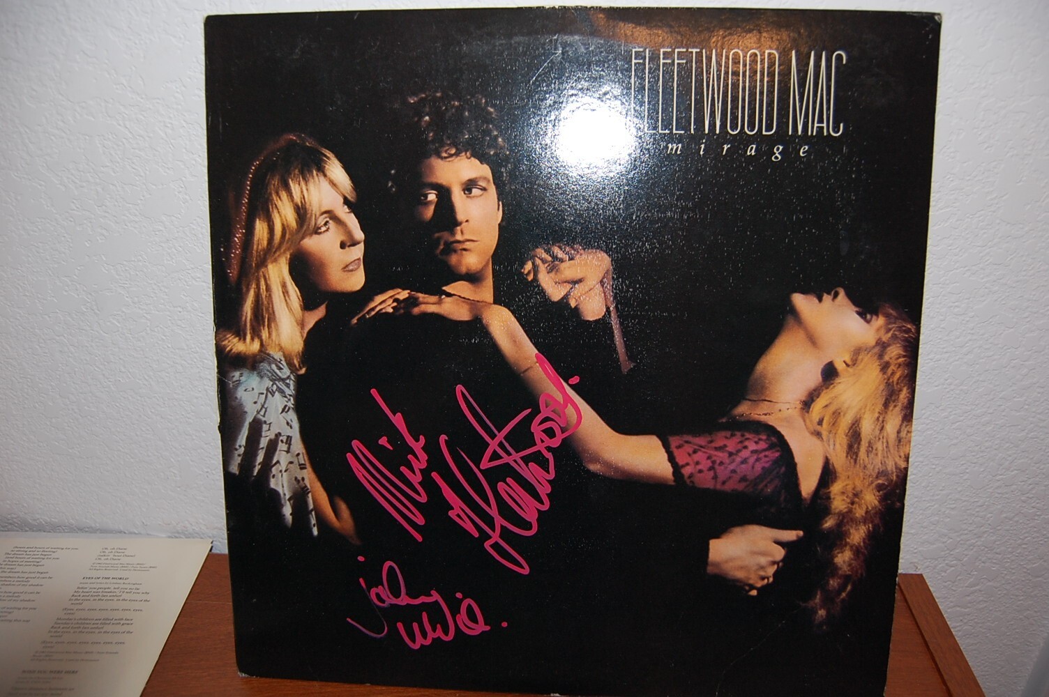 Fleetwood Mac: Mick Fleetwood and John McVie Autographed Fleetwood Mac: Mick Fleetwood and John McVie Autographed