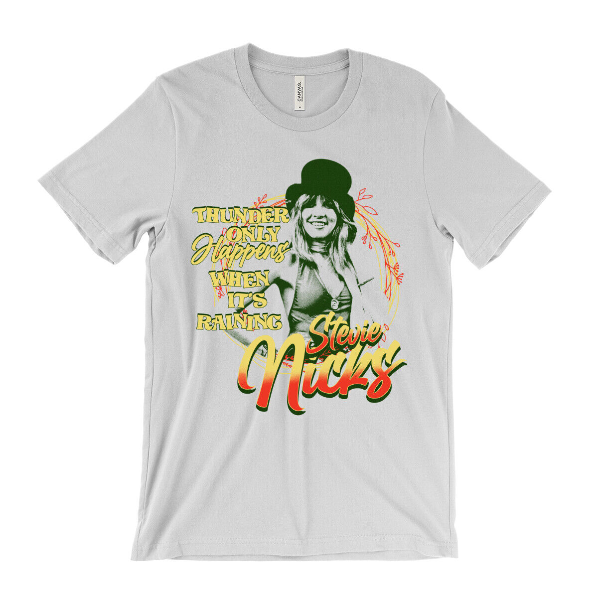 Stevie Nicks T Shirt - Thunder only happens when it's raining - stand back