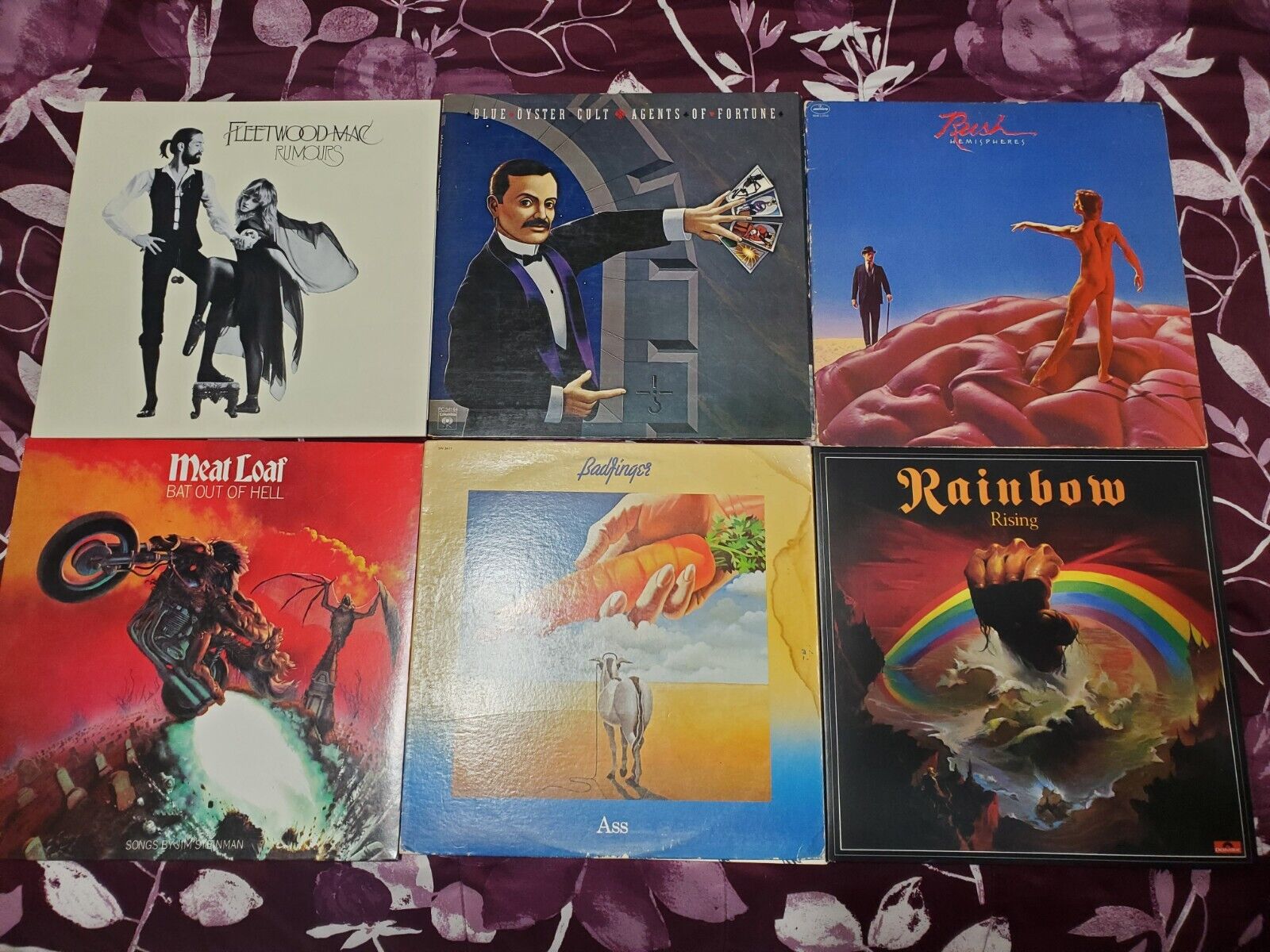 70s Rock Vinyl Lot Of 6