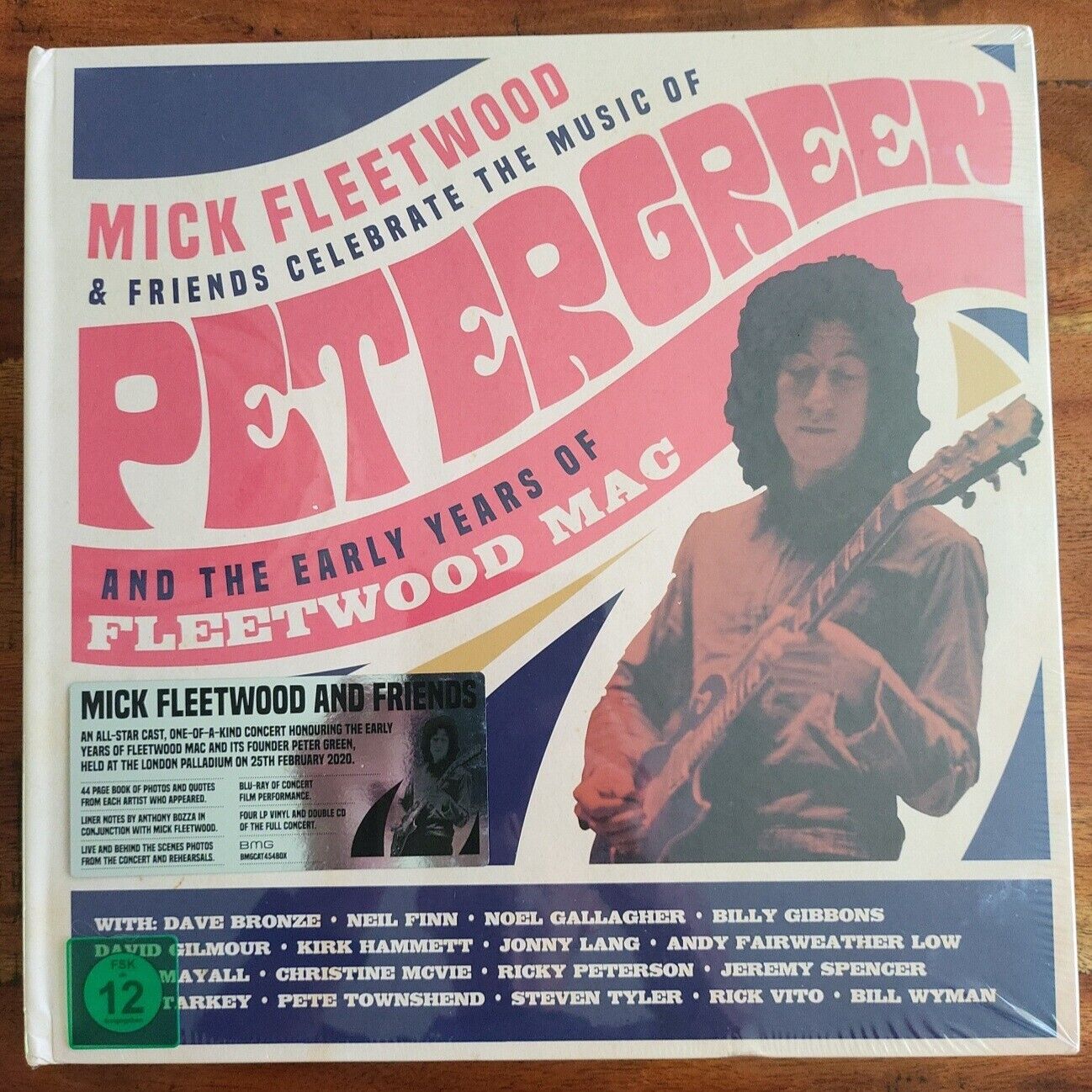MICK FLEETWOOD & FRIENDS~PETER GREEN~4 LP BOX SET / BLU RAY / 2CD / BOOK