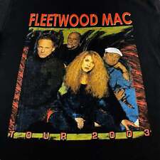 Fleetwood Mac 2003 Tour basic black Unisex Reprint digital T shirt cotton NH4335 picture