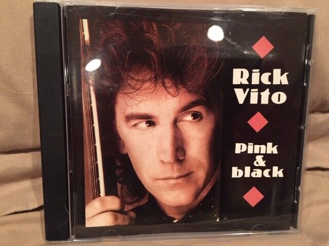 Pink & Black by Rick Vito (CD, 1998, Streamliner Recs) blues - rock great guitar Pink & Black by Rick Vito (CD, 1998, Streamliner Recs) blues - rock great guitar