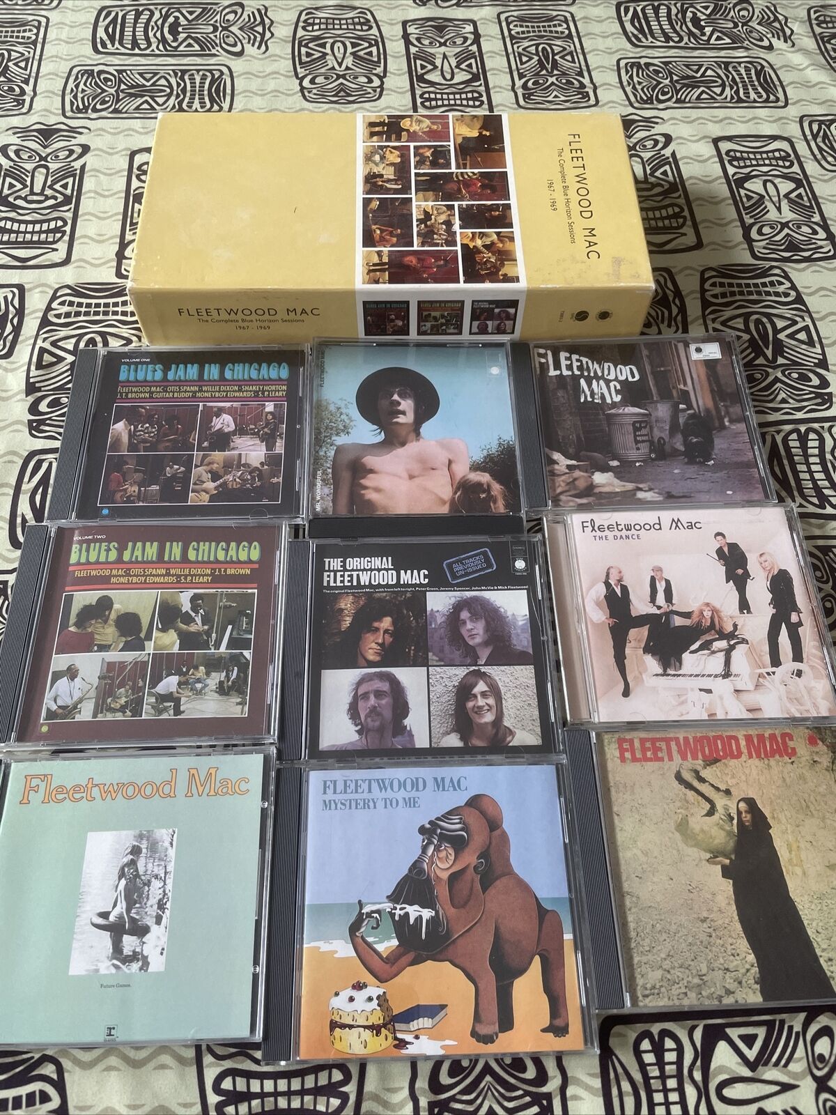 Fleetwood Mac 9 Piece CD Lot Box Set Blue Horizon Sessions