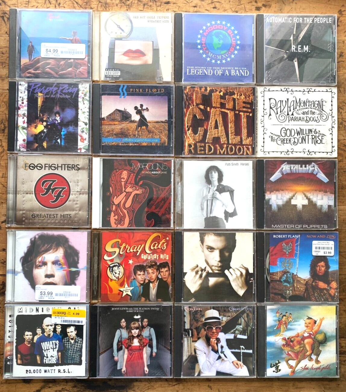Make Your Own CD Bundle: Canned Heat, Metallica, Muse, W.A.S.P.