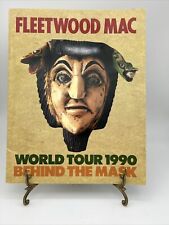 FLEETWOOD MAC-STEVIE NICKS 1990 BEHIND THE MASK TOUR CONCERT PROGRAM BOOK picture