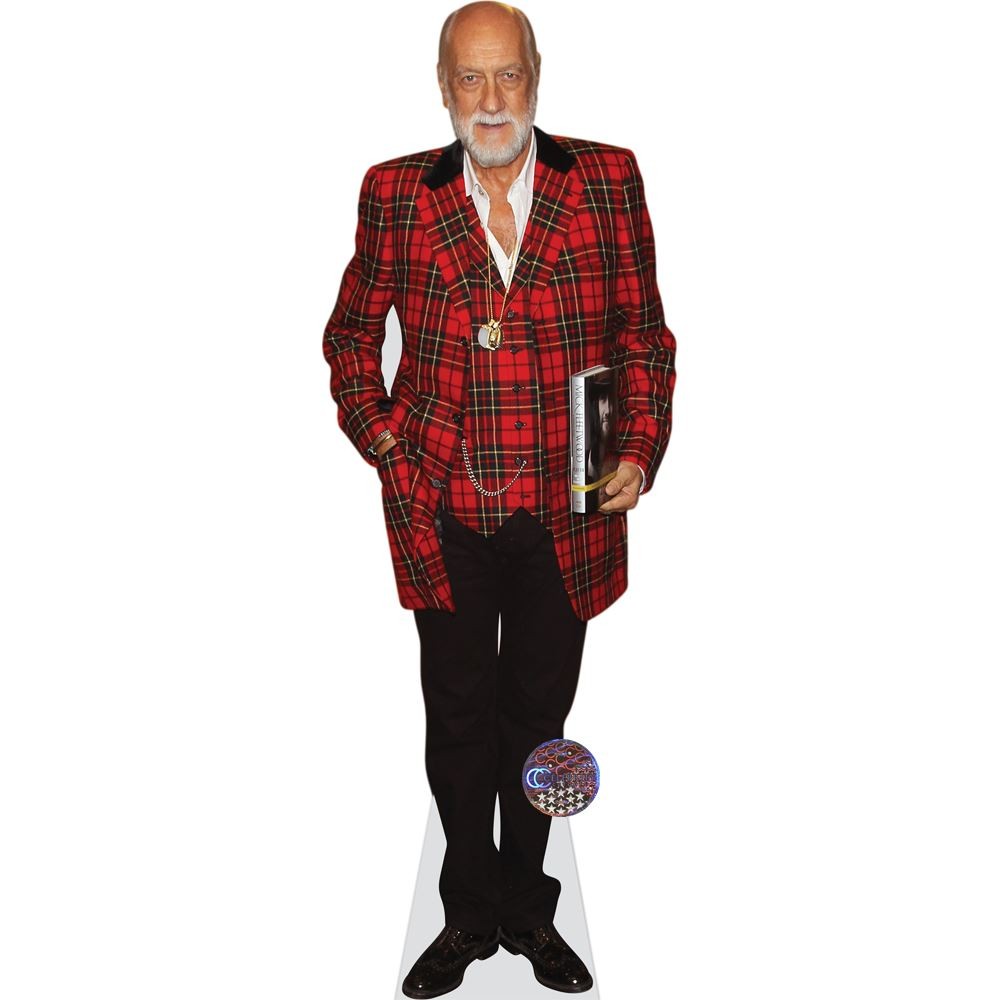 Mick Fleetwood (Tartan) Life Size Cutout