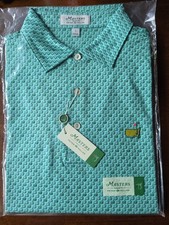 Masters Golf Shirt Peter Millar Polo Size Large NWT picture