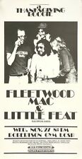 FLEETWOOD MAC / LITTLE FEAT 1974 ROBERTSON GYM UCSB 2nd PRINT POSTER / NM 2 MNT picture