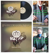Mick Fleetwood Lindsey Buckingham signed Fleetwood Mac Greatest Hits album proof picture