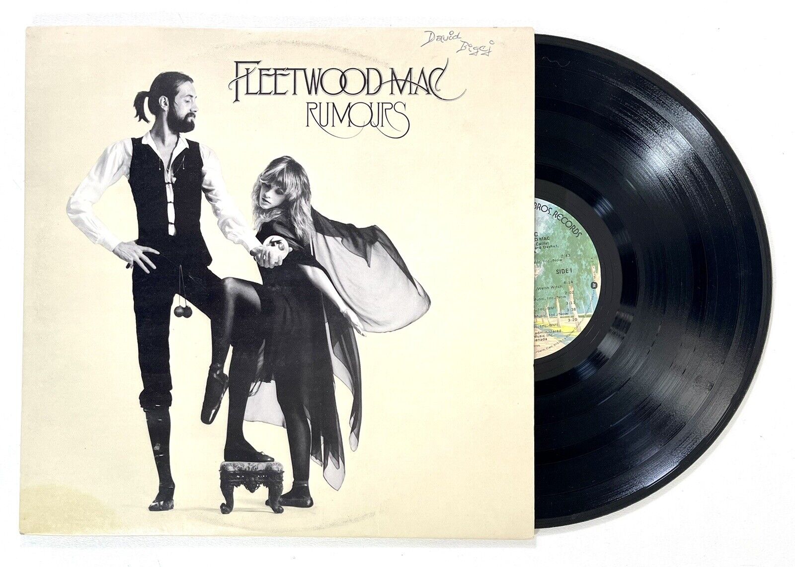 Fleetwood Mac – Rumours Vinyl LP Record 1977 Warner Bros. – BSK 3010 Album