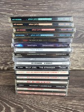 Elton John Rush David Bowe Fleetwood Mac Genesis Reo Speedwagon Billy Joel Cds picture
