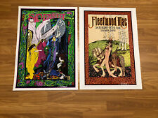 Package Deal- Fleetwood Mac Tacoma Dome & Syd Barrett Artist Signed Prints picture