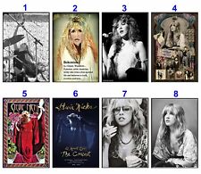 Stevie Nicks Concert Performance Fleetwood Mac Print Music Poster, Ship from US picture