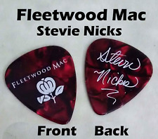 Fleetwood Mac Stevie Nicks classic rock novelty signature guitar pick (Q-2283) picture