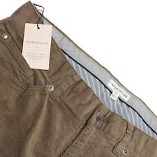 Peter Miller NWT 5 Pocket Jean Cut Pants Size 33 US In Solid Green Cotton Blend picture