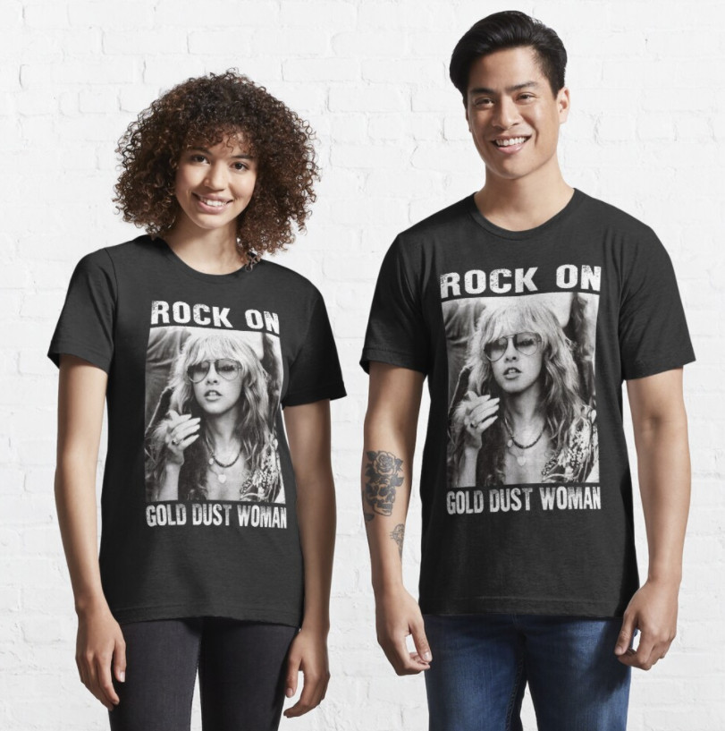 Stevie Nicks Singer Unisex Black Shirt Music Tee Size S-3XL Gift Cotton Stevie Nicks Singer Unisex Black Shirt Music Tee Size S-3XL Gift Cotton