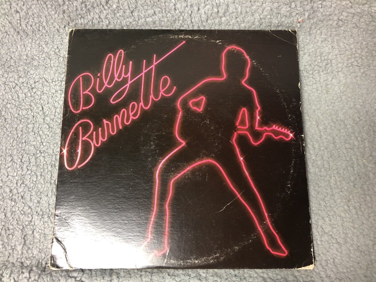 BILLY BURNETTE - (SELF-TITLED) - 1980 COLUMBIA RECORDS VINYL ALBUM - (VG) PROMO
