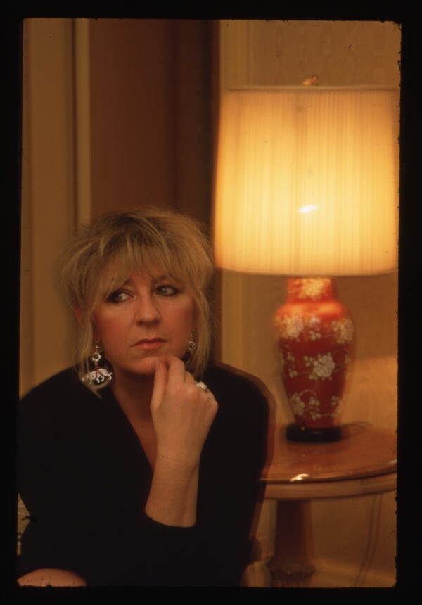 Fleetwood Mac Christine McVie 1980's Photo Shoot Original 35mm Transparency Fleetwood Mac Christine McVie 1980's Photo Shoot Original 35mm Transparency