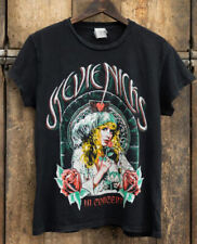 Design Reprint Stevie Nicks Sorcerer Crew Tee in Coal Pigment T shirt LNH5641 picture