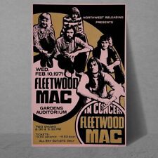 Fleetwood Mac gardens 24x36 poster rock stevie nicks roll music art pop england picture