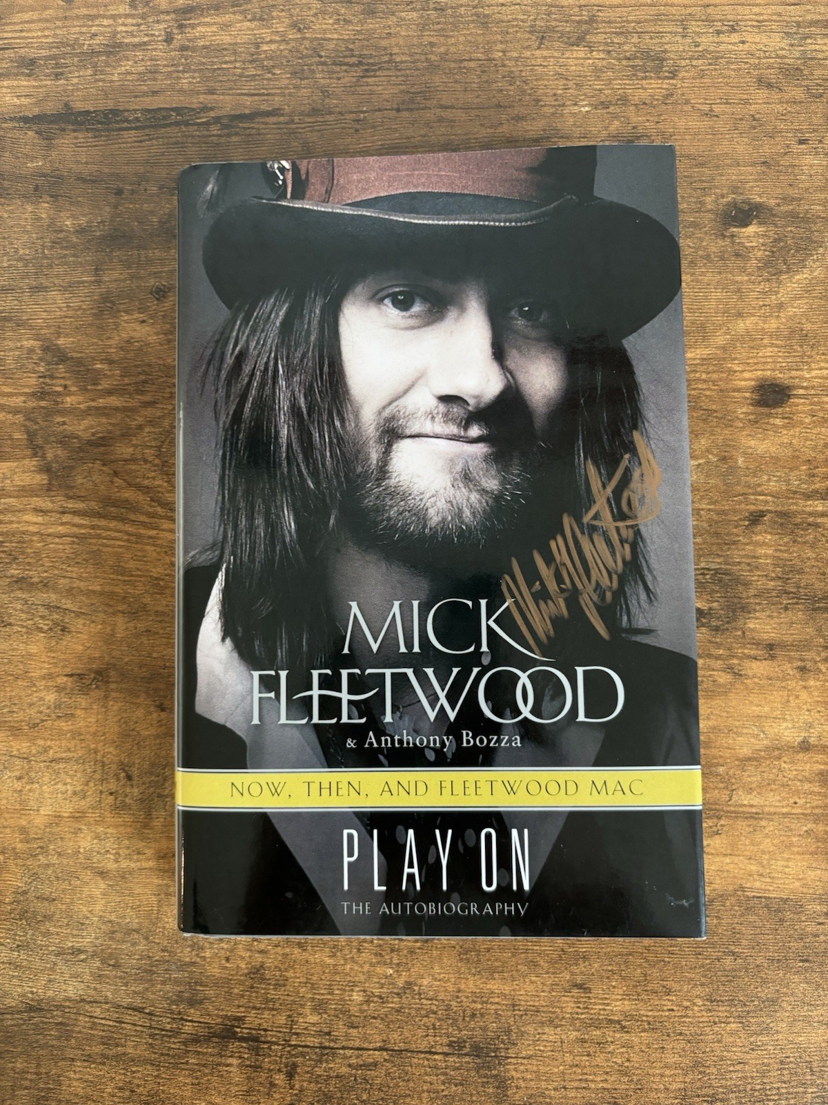 MICK FLEETWOOD Signed Autograph Book 