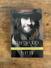 MICK FLEETWOOD Signed Autograph Book 