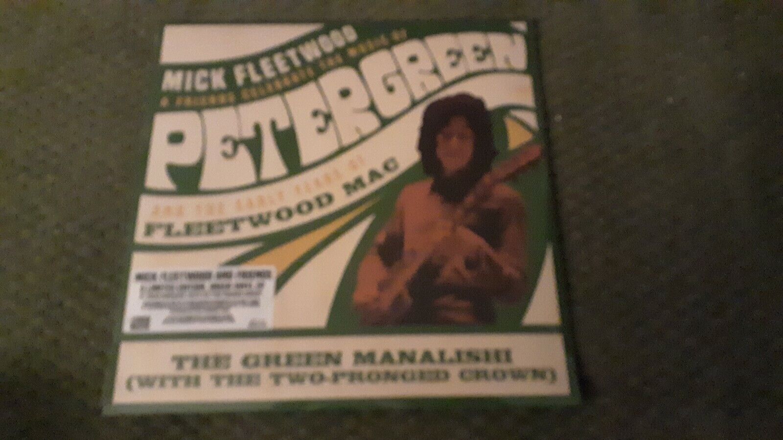 MICK FLEETWOOD.PETER GREEN.SEALED GREEN VINYL LP.EARLY YEARS OF FLEETWOOD MAC
