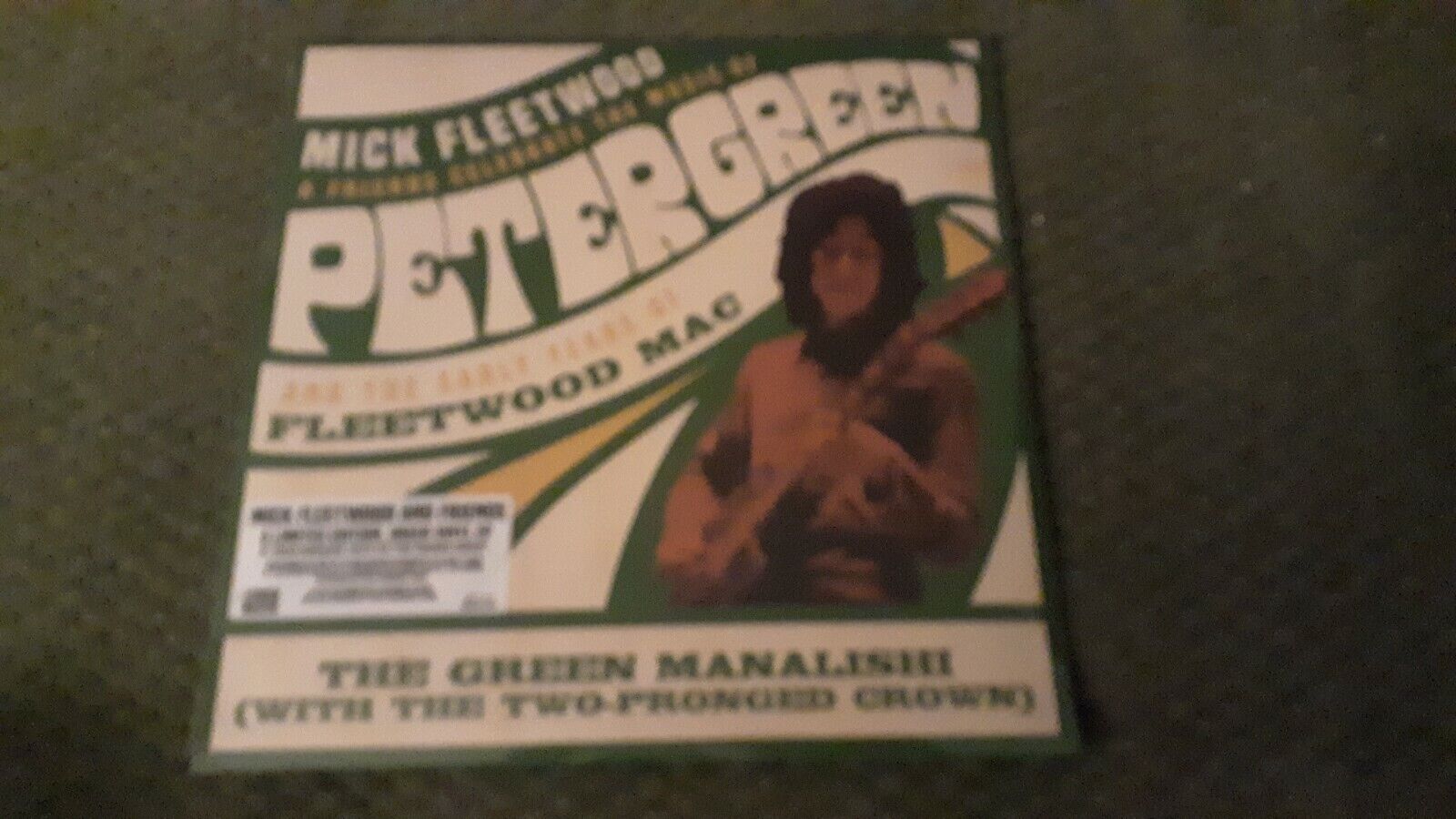 MICK FLEETWOOD.PETER GREEN.SEALED GREEN VINYL LP.EARLY YEARS OF FLEETWOOD MAC MICK FLEETWOOD.PETER GREEN.SEALED GREEN VINYL LP.EARLY YEARS OF FLEETWOOD MAC