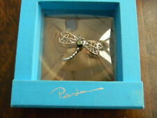 Peter Lam- Dragonfly pin /pendant- Sterling Silver and gemstone- NEW- HTF picture