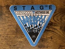 Fleetwood Mac - The 1987 Tour - 1987 Stage Hand Backstage Pass - Unpeeled picture
