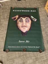 #79 1990 FLEETWOOD MAC Behind The Mask Subway Record Promo POSTER 60” picture