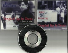 Fleetwood Mac BILLY BURNETTE Tangled Up in Texas DANCE MIX PROMO DJ CD single  picture