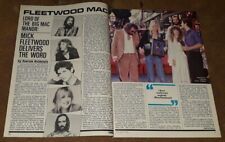Stevie Nicks & Fleetwood Mac - Lot of original clippings - cutouts picture