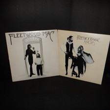 FLEETWOOD MAC vinyl LOT x2 S/T Fleetwood Mac 1975 + RUMOURS 1977 Textured OIS picture