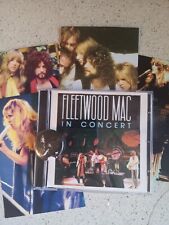 FLEETWOOD MAC Nicks vtg BUTTON PIN PIX + free Rare CD 1977 LITTLE ROCK Rumours  picture